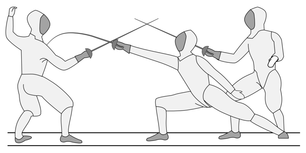 Fencing_plunge